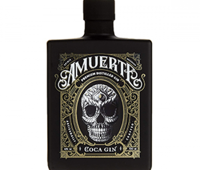 Amuerte Coca Leaf Gin Black Edition 0,7l