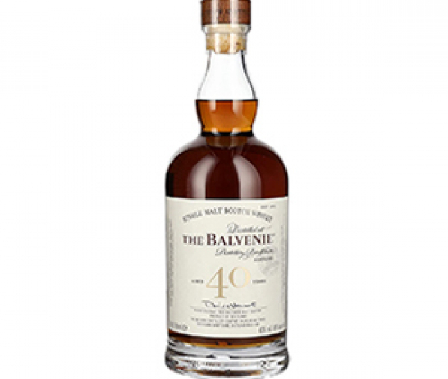 The Balvenie 40 Years Old Single Malt Scotch Whisky 0.7l