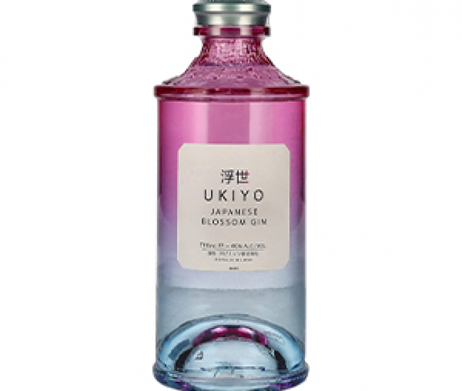 Ukiyo Japanese Blossom Gin 0,7l