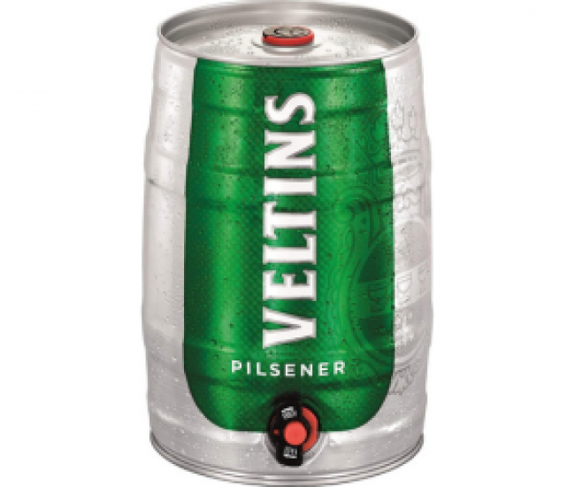 VELTINS Pilsener, 5l Partyfass