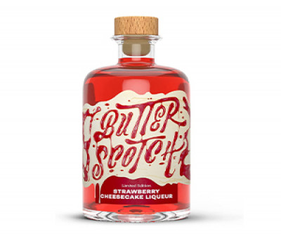 Butterscotch Strawberry Cheesecake Liqueur 0.5l